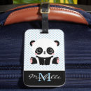 Recherche de panda bagages étiquettes Mignon