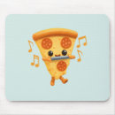 Recherche de cuisine italienne tapis souris Pizza