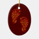 Recherche de empreintes bébé ornements Nouveaux parents