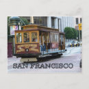 Recherche de téléphérique cartes postales San francisco