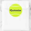 Recherche de joueur de tennis autocollants Équipe