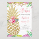 Recherche de hawaii anniversaire invitations Ananas