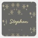 Recherche de motif flocons neige autocollants Gris