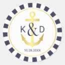 Recherche de ancre nautique autocollants Rayures