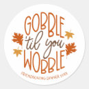 Recherche de amabilité autocollants Bon thanksgiving