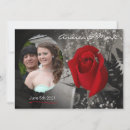Recherche de photo ovale invitations Rose rouge