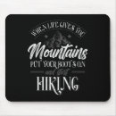 Recherche de randonneurs tapis souris Montagnes