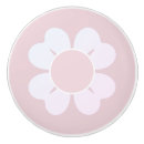 Recherche de fleurs blanches boutons et poignées de porte Rose