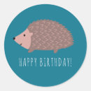 Recherche de anniversaire de hérisson autocollants Forêt