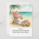 Recherche de hippopotame invitations Fête