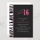 Recherche de zebra print 16ans anniversaire invitations Doux 16