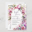 Recherche de bright baby shower invitations Fleur sauvage