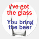 Recherche de bière autocollants Alcool