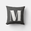 Recherche de lettre monogramme coussins Mignon