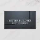 Recherche de builders cartes visite Building