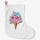 Recherche de rose rose de chaussette de noël Fleurs
