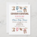 Recherche de cowboy cowgirl baby shower invitations Ouest