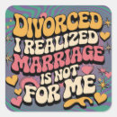 Recherche de divorce autocollants Divorcé