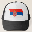 Recherche de serbes casquettes Drapeau serbe