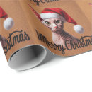Recherche de sphynx papier cadeau Noël