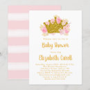 Recherche de douche de princesse invitations Couronne