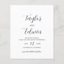 Recherche de budget wedding save the dates Moderne