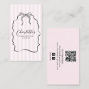 Recherche de rayures verticales cartes visite Client(e)