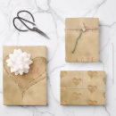 Recherche de coeur amour papier cadeau Brillant