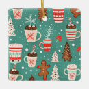 Recherche de chocolat chaud ornements Fête