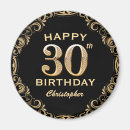 Recherche de trente magnets Fête d'anniversaire