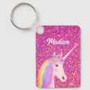 Recherche de rainbow unicorn porteclés Cute