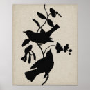 Recherche de animal silhouettes posters Oiseaux