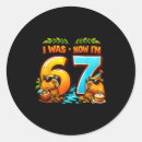 Recherche de anniversaire 67 ans autocollants J'avais 6 ans