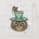 Recherche de chat de cheshire cartes postales Fleurs