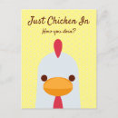 Recherche de humour poulet cartes postales Mignon