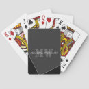 Recherche de artiste jeux de cartes Monogramme