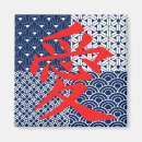 Recherche de caractères chinois magnets Calligraphie