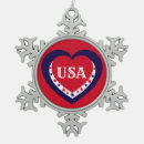Recherche de bleu blanc rouge ornements États unis