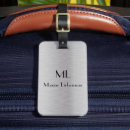 Recherche de métal bagages étiquettes Travel