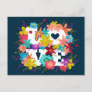 Recherche de coccinelle rose cartes postales Floral