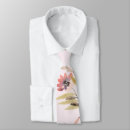 Recherche de fleur vintage cravates Rouge