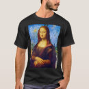 Recherche de leonardo da vinci tshirts La gioconda