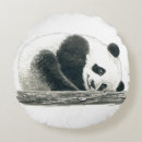 Recherche de dessin de panda coussins Illustration