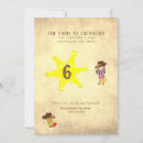 Recherche de lasso invitations Wild west