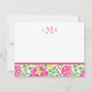 Recherche de monogramme vert de damassé Rétro