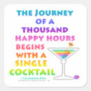 Recherche de heure de cocktail autocollants Humour