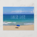 Recherche de parapluie de plage cartes postales Parapluies bleus