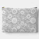 Recherche de fleurs blanches cosmétiques pochettes Motif