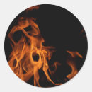 Recherche de flamme orange autocollants Photographie