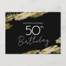 Recherche de cinquantième pour lui anniversaire cartes Élégant